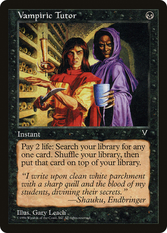 Vampiric Tutor [Visions] - The Mythic Store | 24h Order Processing