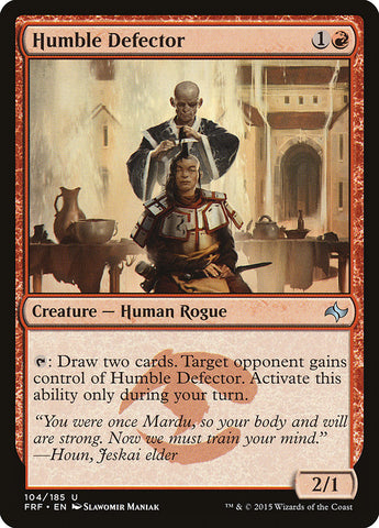 Humble Defector [Fate Reforged] - The Mythic Store | 24h Order Processing