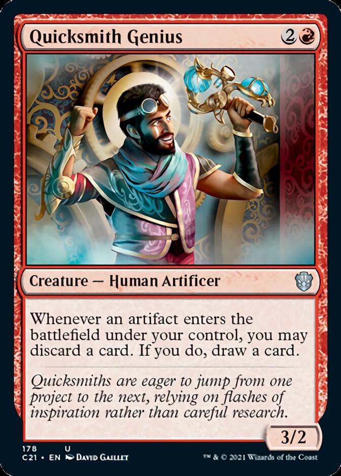 Quicksmith Genius [Commander 2021] - The Mythic Store | 24h Order Processing