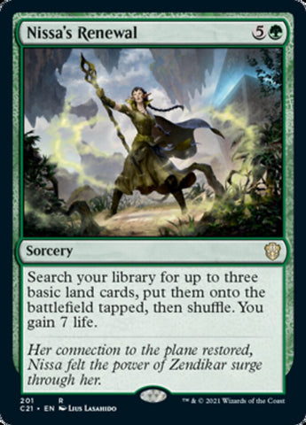 Nissa's Renewal [Commander 2021] - The Mythic Store | 24h Order Processing