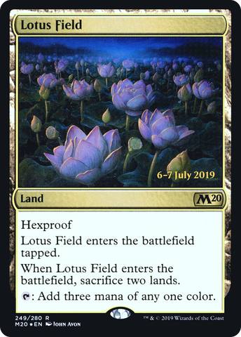 Lotus Field [Core Set 2020 Prerelease Promos] - The Mythic Store | 24h Order Processing