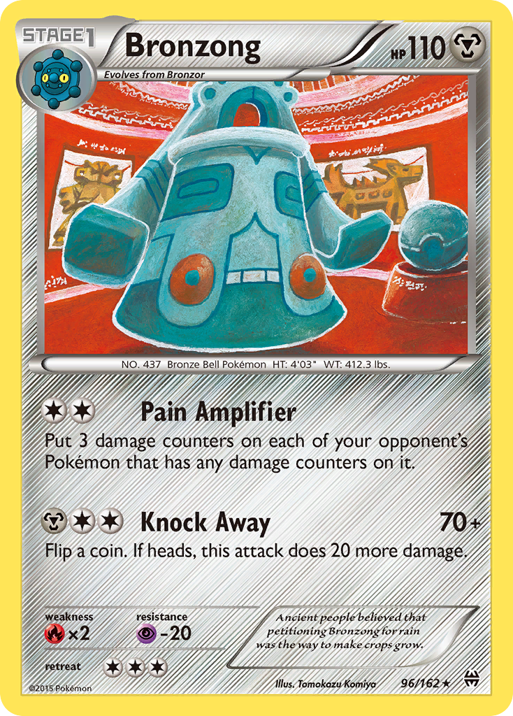 Bronzong (96/162) [XY: BREAKthrough] - The Mythic Store | 24h Order Processing