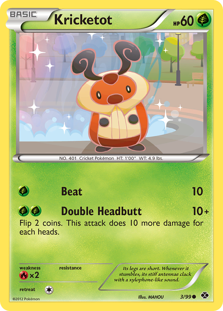 Kricketot (3/99) [Black & White: Next Destinies] - The Mythic Store | 24h Order Processing