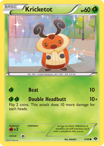 Kricketot (3/99) [Black & White: Next Destinies] - The Mythic Store | 24h Order Processing