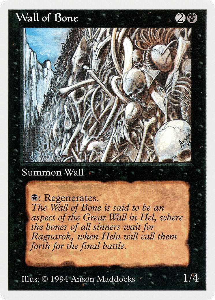 Wall of Bone [Summer Magic / Edgar] - The Mythic Store | 24h Order Processing