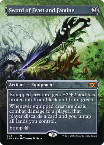 Sword of Feast and Famine (Toppers) [Double Masters] - The Mythic Store | 24h Order Processing