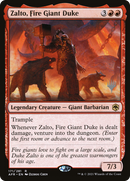 Zalto, Fire Giant Duke (Promo Pack) [Dungeons & Dragons: Adventures in the Forgotten Realms Promos] - The Mythic Store | 24h Order Processing