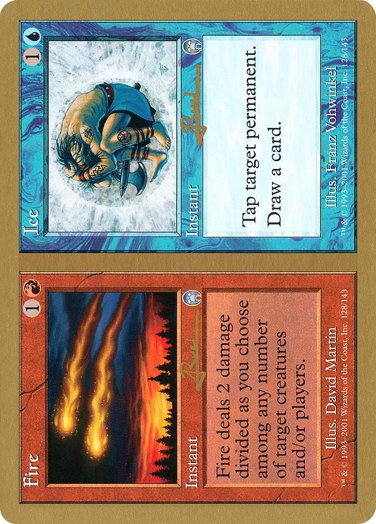 Fire // Ice (Antoine Ruel) [World Championship Decks 2001] - The Mythic Store | 24h Order Processing