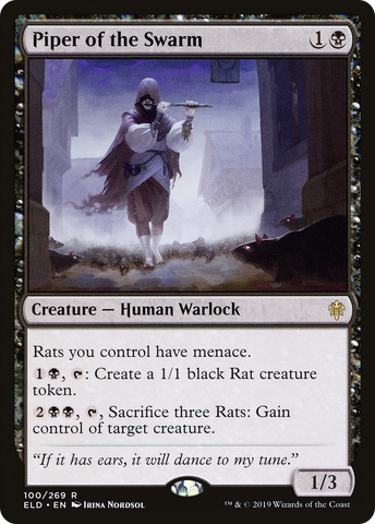Piper of the Swarm (100/269) [Throne of Eldraine] - The Mythic Store | 24h Order Processing