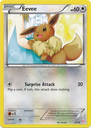 Eevee (21/30) [XY: Trainer Kit - Sylveon] - The Mythic Store | 24h Order Processing