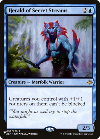 Herald of Secret Streams [The List] - The Mythic Store | 24h Order Processing