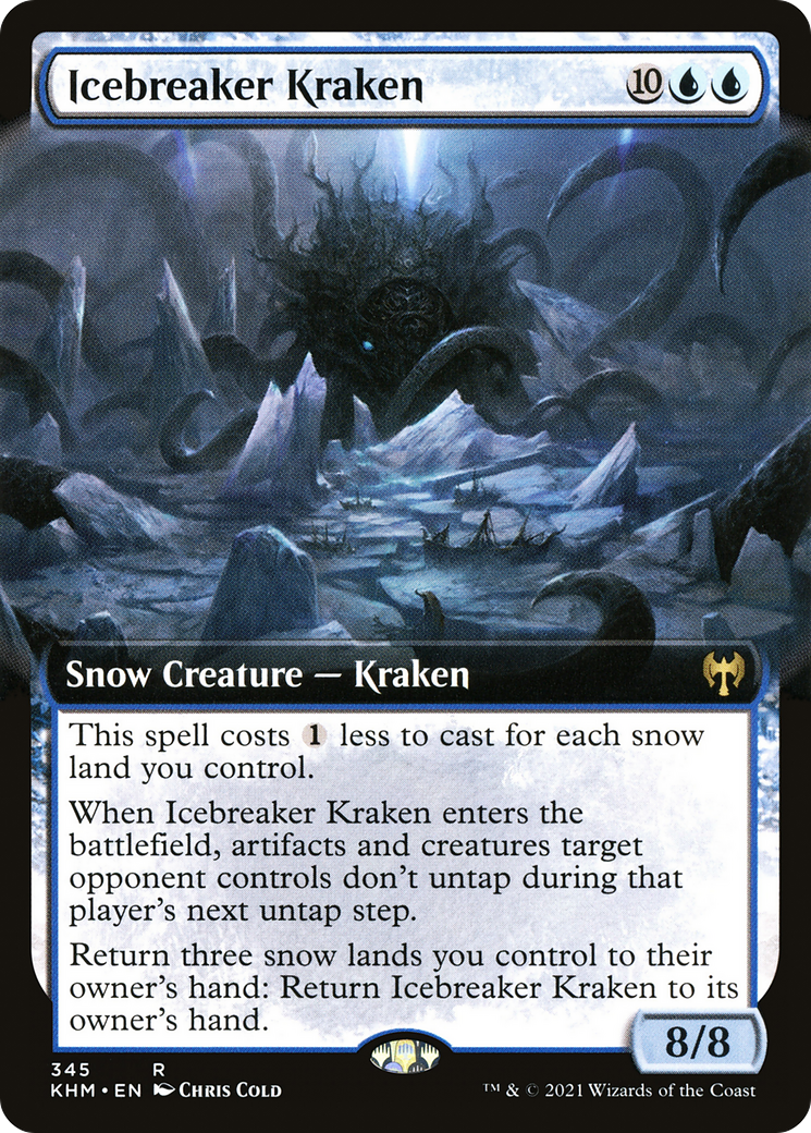 Icebreaker Kraken (Extended Art) [Kaldheim] - The Mythic Store | 24h Order Processing