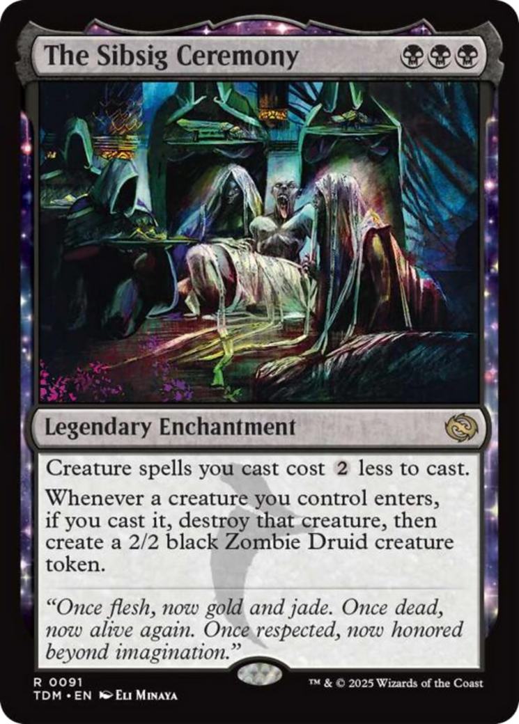 The Sibsig Ceremony [Tarkir: Dragonstorm] - The Mythic Store | 24h Order Processing