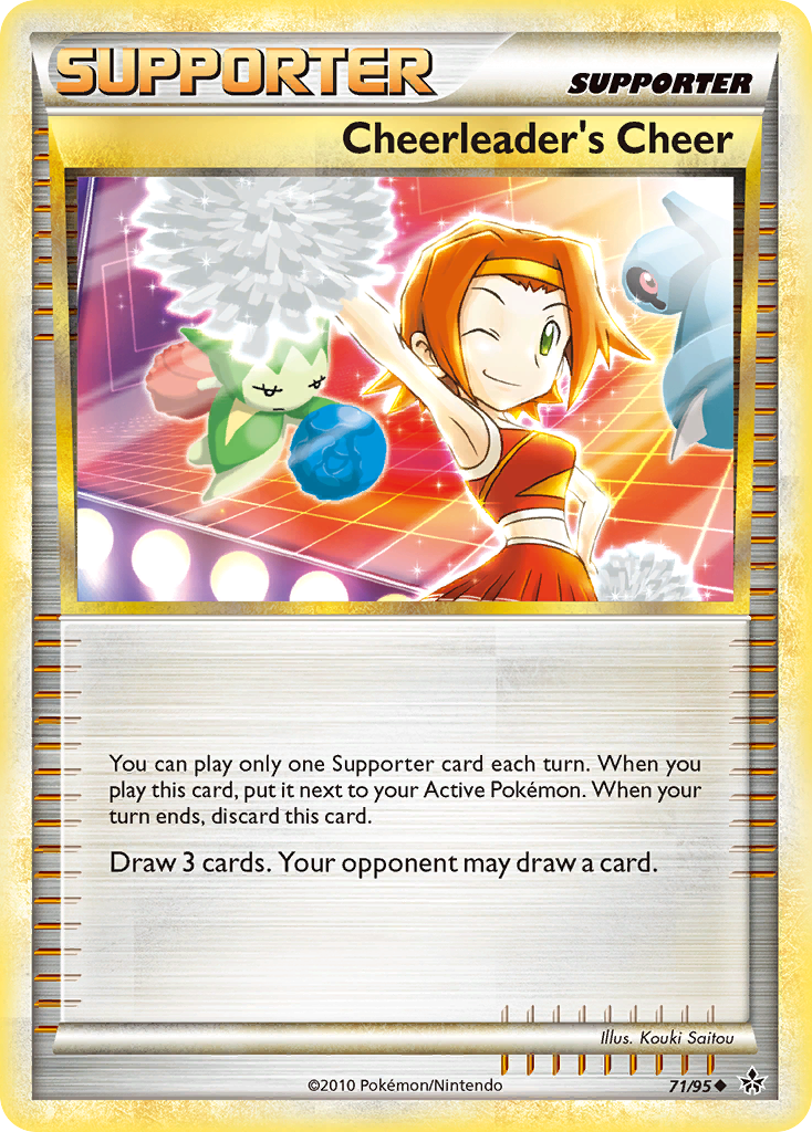 Cheerleader's Cheer (71/95) [HeartGold & SoulSilver: Unleashed] - The Mythic Store | 24h Order Processing