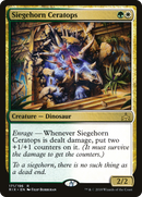 Siegehorn Ceratops [Rivals of Ixalan] - The Mythic Store | 24h Order Processing