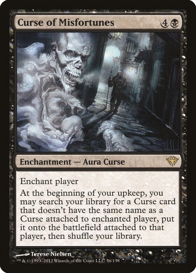 Curse of Misfortunes [Dark Ascension] - The Mythic Store | 24h Order Processing