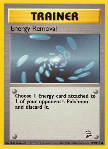 Energy Removal (119/130) [Base Set 2] - The Mythic Store | 24h Order Processing