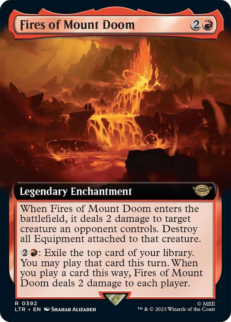 Fires of Mount Doom (Extended Art) [The Lord of the Rings: Tales of Middle-Earth] - The Mythic Store | 24h Order Processing