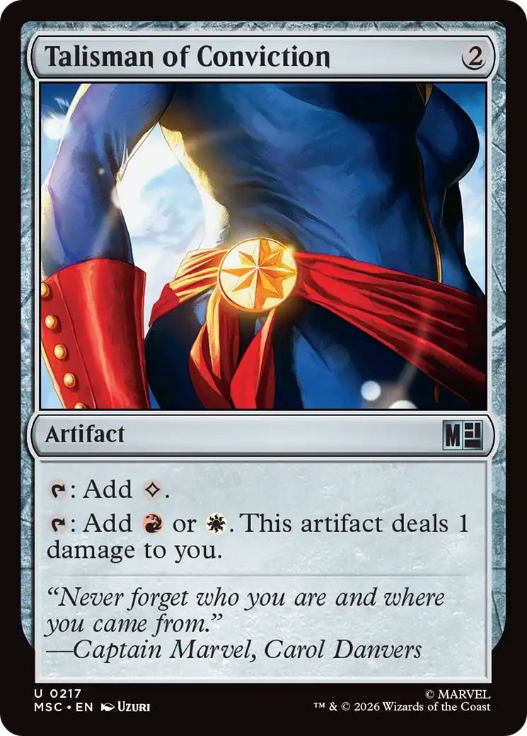 Talisman of Conviction [Marvel Super Heroes Commander] - The Mythic Store | 24h Order Processing