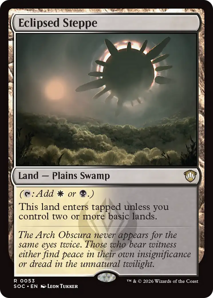 Eclipsed Steppe [Secrets of Strixhaven Commander] - The Mythic Store | 24h Order Processing