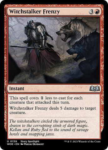 Witchstalker Frenzy [Wilds of Eldraine] - The Mythic Store | 24h Order Processing
