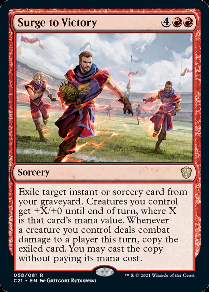 Surge to Victory [Commander 2021] - The Mythic Store | 24h Order Processing
