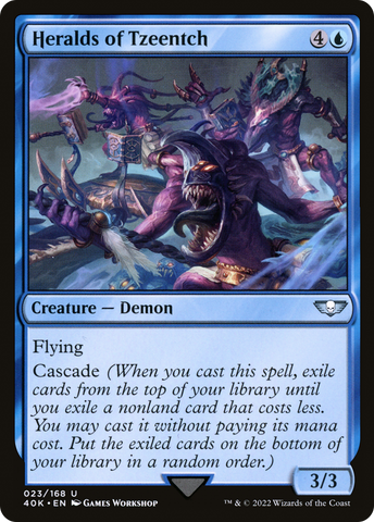 Heralds of Tzeentch [Warhammer 40,000] - The Mythic Store | 24h Order Processing