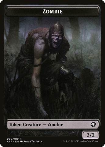 Zombie Token [Dungeons & Dragons: Adventures in the Forgotten Realms Tokens] - The Mythic Store | 24h Order Processing