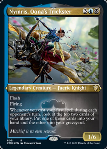 Nymris, Oona's Trickster (Etched) [Commander Legends] - The Mythic Store | 24h Order Processing