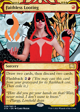 Faithless Looting (Foil Etched) [Strixhaven: Mystical Archive] - The Mythic Store | 24h Order Processing