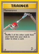 Maintenance (112/130) [Base Set 2] - The Mythic Store | 24h Order Processing
