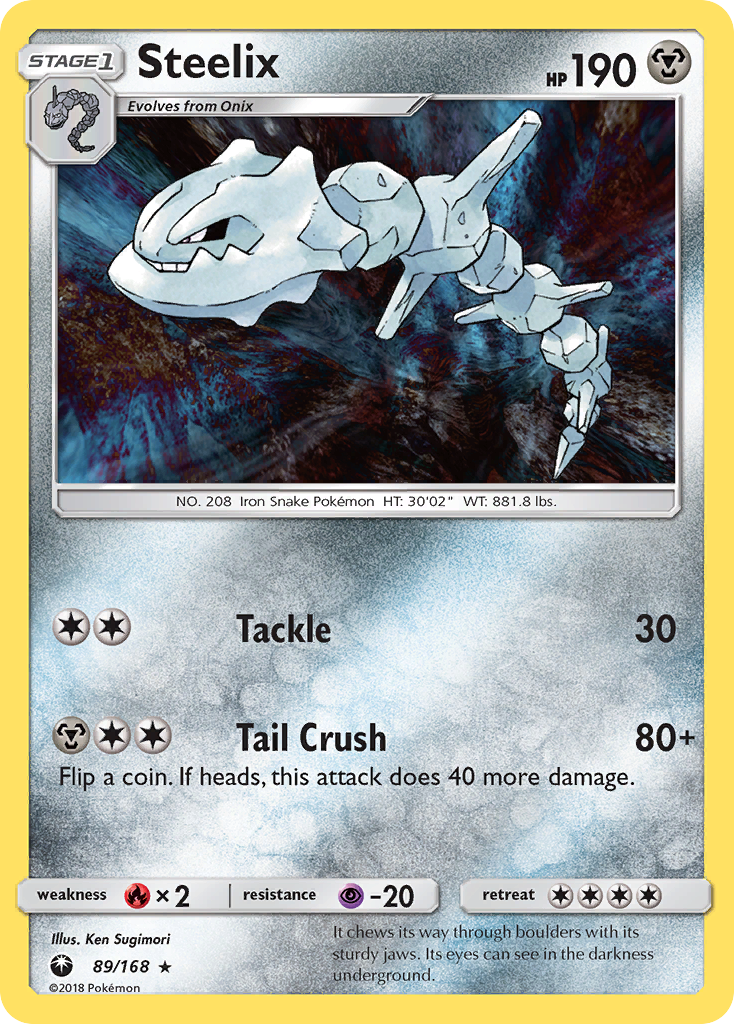 Steelix (89/168) [Sun & Moon: Celestial Storm] - The Mythic Store | 24h Order Processing