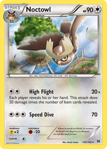 Noctowl (120/162) [XY: BREAKthrough] - The Mythic Store | 24h Order Processing