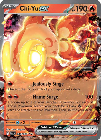 Chi-Yu ex (040/193) [Scarlet & Violet: Paldea Evolved] - The Mythic Store | 24h Order Processing