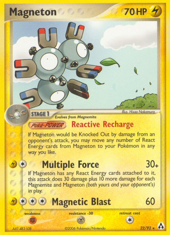 Magneton (22/92) [EX: Legend Maker] - The Mythic Store | 24h Order Processing