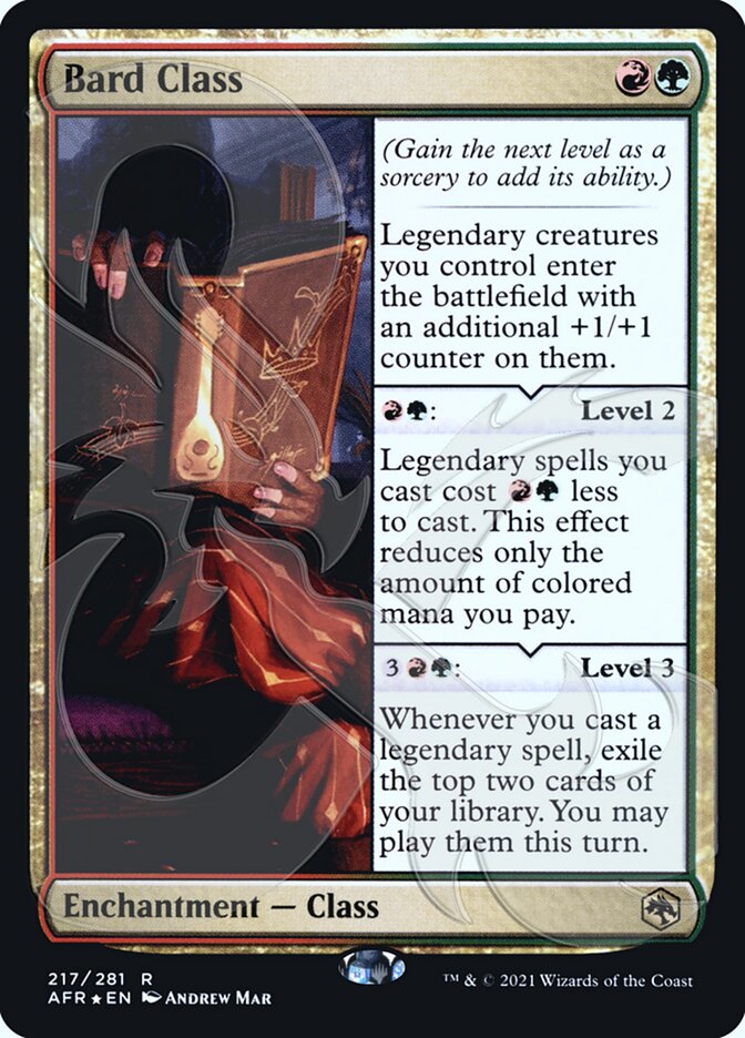 Bard Class (Ampersand Promo) [Dungeons & Dragons: Adventures in the Forgotten Realms Promos] - The Mythic Store | 24h Order Processing