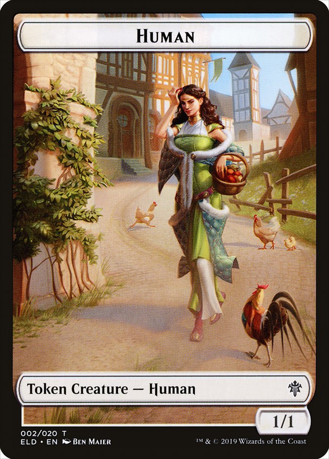 Human // Human Double-Sided Token [Pioneer Challenger Decks 2022] - The Mythic Store | 24h Order Processing