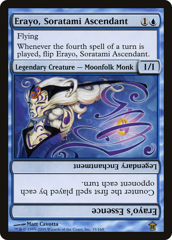 Erayo, Soratami Ascendant // Erayo's Essence [Saviors of Kamigawa] - The Mythic Store | 24h Order Processing