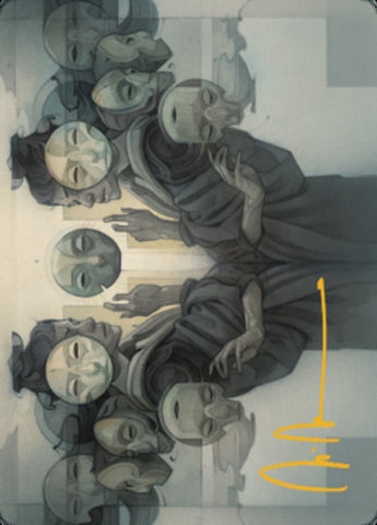 Vesuvan Duplimancy Art Card (Gold-Stamped Signature) [Dominaria United Art Series] - The Mythic Store | 24h Order Processing