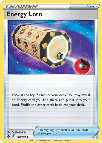 Energy Loto (140/189) [Sword & Shield: Astral Radiance] - The Mythic Store | 24h Order Processing