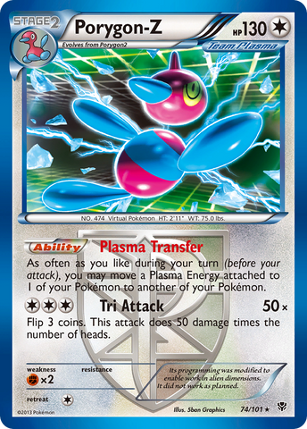 Porygon-Z (74/101) [Black & White: Plasma Blast] - The Mythic Store | 24h Order Processing