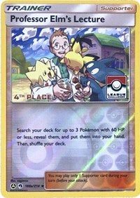Professor Elms Lecture (188a/214) (League Promo 4th Place) [Sun & Moon: Lost Thunder] - The Mythic Store | 24h Order Processing