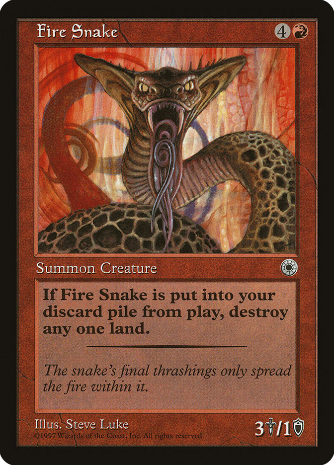 Fire Snake [Portal] - The Mythic Store | 24h Order Processing