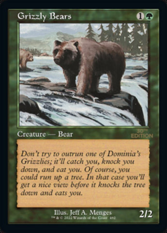 Grizzly Bears (Retro) [30th Anniversary Edition] - The Mythic Store | 24h Order Processing