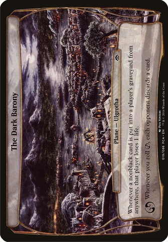 The Dark Barony (Planes) [Planechase Anthology Planes] - The Mythic Store | 24h Order Processing