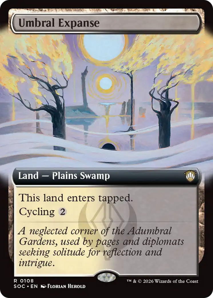 Umbral Expanse (Extended Art) [Secrets of Strixhaven Commander] - The Mythic Store | 24h Order Processing