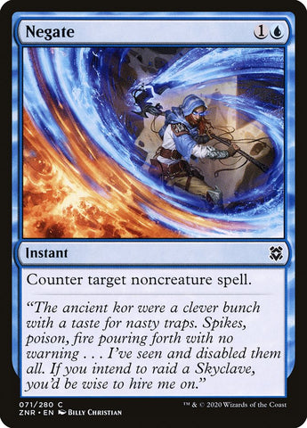 Negate [Zendikar Rising] - The Mythic Store | 24h Order Processing