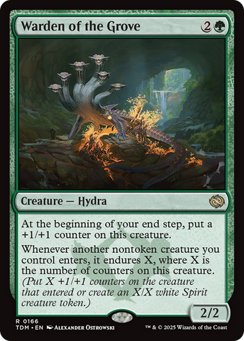 Warden of the Grove [Tarkir: Dragonstorm] - The Mythic Store | 24h Order Processing