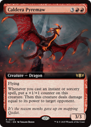 Caldera Pyremaw (Extended Art) [Tarkir: Dragonstorm Commander] - The Mythic Store | 24h Order Processing