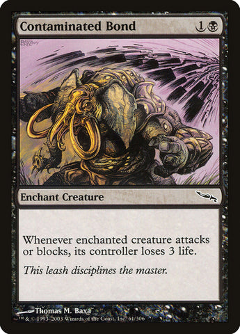 Contaminated Bond [Mirrodin] - The Mythic Store | 24h Order Processing